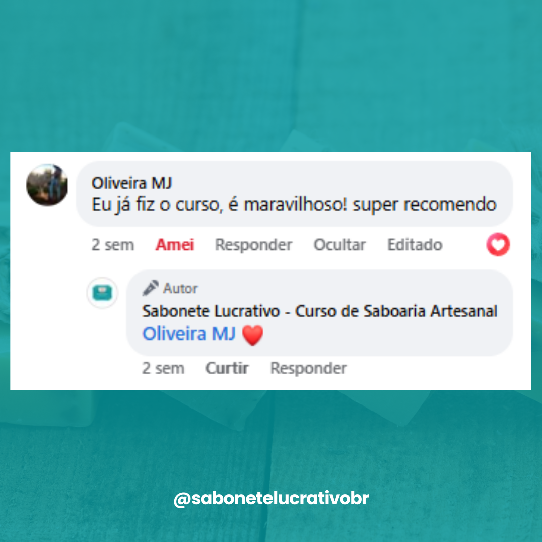 melhor curso de saboaria artesanal 2
